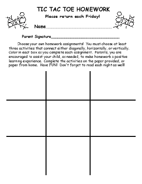 Lesson Design Idea: Tic-Tac-Toe Hyperdoc Template