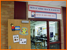 Karen Rogers' Classroom Doorway